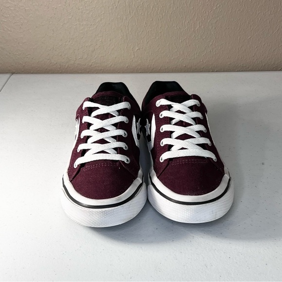 Converse El Distrito 2.0 Ox Canvas Sneaker Deep Bordeaux 159792c M 5 W 6.5 - Picture 2 of 7